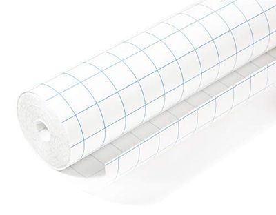 HERMA 25 m x 40 cm Self Adhesive Sticky Book Cover Plastic Film Roll, Clear