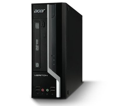 Acer Veriton VX2611G PC, Processore Intel Core i3 3.4 GHz, RAM 4 GB, HDD 500 GB