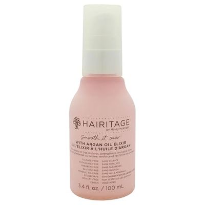 Smooth It Over with Argan Oil Elixer by Hairitage By Mindy for Unisex - 3,4 oz Oil