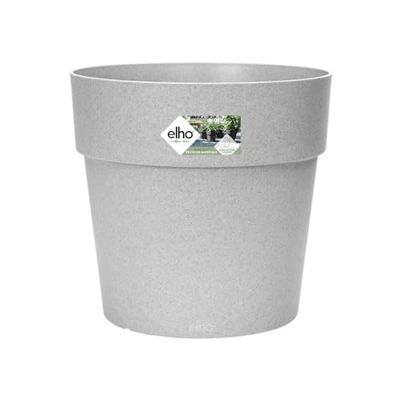 Elho Vibia Straight Rond 47 - Bloempot voor Buiten - Ø 47.0 x H 44.4 cm - Living Concrete