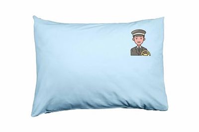 Bona Basics, Fodera decorativa per Cuscino Decorazione Domestica per Divano Caffetteria, Dimensioni: 50x35 cm, Colore: Azzurro