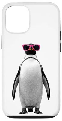 Halftone Manchot Lunettes de soleil Manchots Coque pour iPhone 12/12 Pro