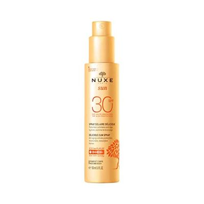 NUXE SUN spray solkräm för rostro och cuerpo SPF30 150 ml