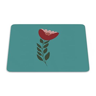Bonamaison, Rectangle Pop Art Digital Printed Mouse Pad, Non-Slip Base, for Office and Home, Size: 22 x 18 cm