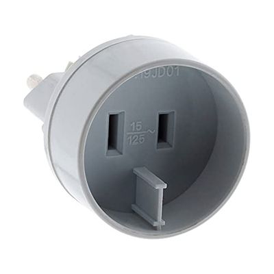 Zenitech 240092 adapter wtyczki, biały