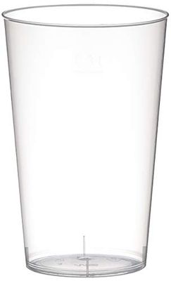 PAPSTAR 16147 - Copo (25 unidades, poliestirol, 0,3 l, diâmetro 7,8 x 11,8 cm), translúcido