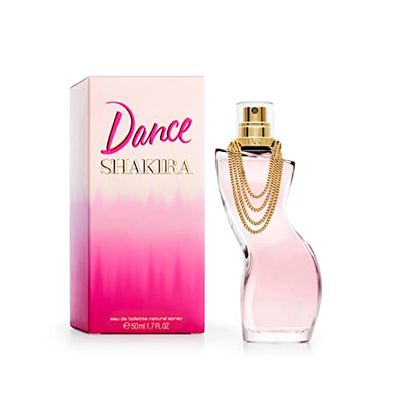Shakira Perfumes - Dance by Shakira for Women - Long Lasting - Femenine, Charming and Modern Perfume - Fruity Floral Notes - Ideal for Day Wear - 50 ml