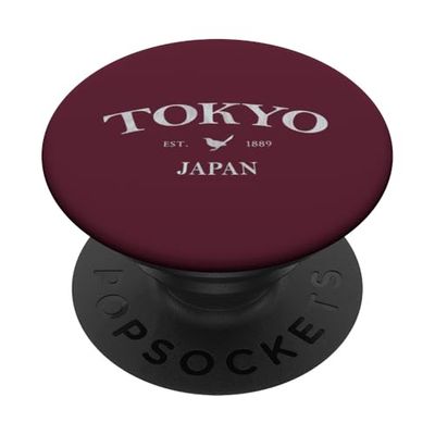 Tokio Japón - Tokio Japón Impresión Gráfica PopSockets PopGrip Adhesivo