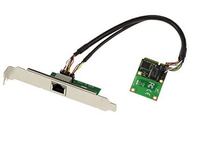 KALEA-INFORMATIQUE Carte contrôleur réseau Mini PCI Express réseau 1 Port LAN GIGABIT ethernet avec Chipset Intel 82574