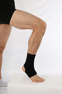 Antar AT53017 Nylon Enkelbrace 40 g, X-Groot, Zwart