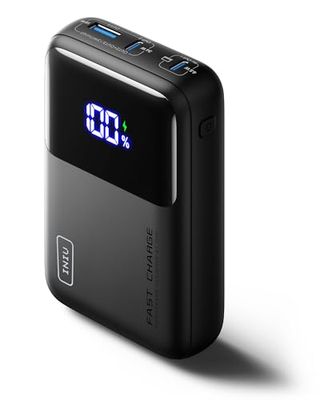 INIU Power Bank, 65 W, 20.000 mAh, USB-C ingang & output, kleine externe mobiele telefoonbatterijen, laptop voor reizen, wandelen, kantoor, compatibel met MacBook, iPad, iPhone 16, 15, 14, Redmi