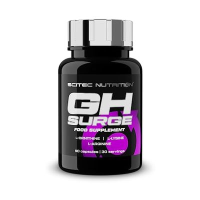 Scitec Nutrition GH Surge, L-Arginine, L-Ornithine and L-Lysine containing Food Supplement Capsules, 90 Capsules