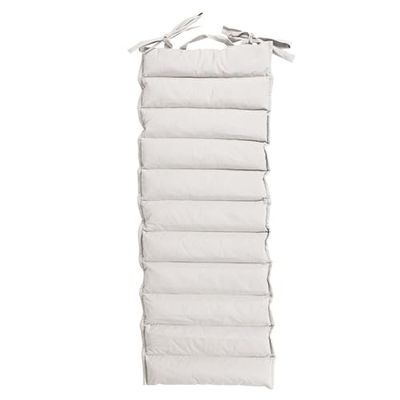 Set med 2 utomhuskudde för barnsäng taupe 60 x 180 cm, vattenavvisande, Esté