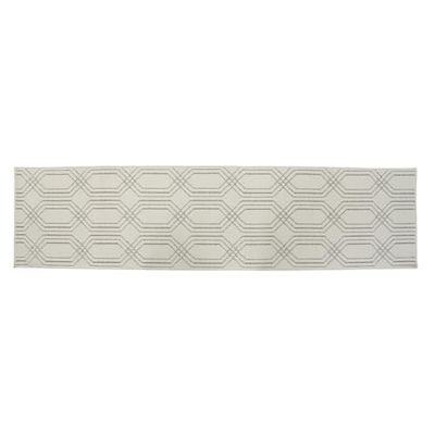 ALFOMBRA POLIESTER 60X240X1 900 GSM, PASILLO CREMA