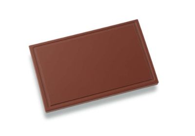 Louis Tellier NPP51-M snijplank met sapgoot, 50 x 30 x 2 cm, bruin/bruin