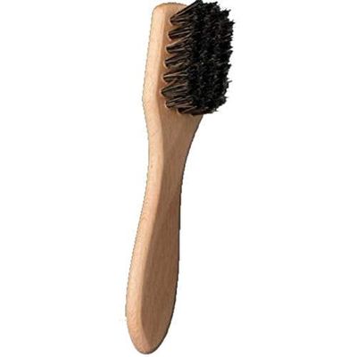 Glooke Selected Set 24 spazzole nere spandi lucide 0122 per scarpe e scarpe, multicolore, unico