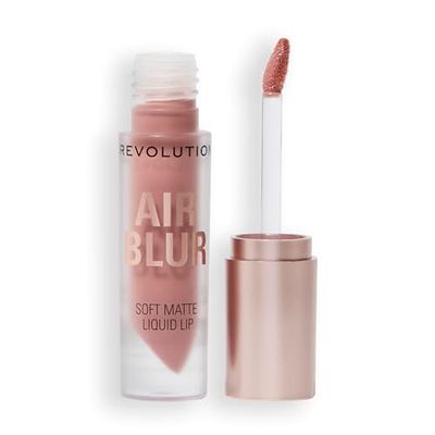 Revolution, Air Blur Matte Liquid Lipstick, Long-Lasting Lip Colour, Face Makeup, Vegan & Cruelty-Free, Chauffeur Nude, 3.5ml