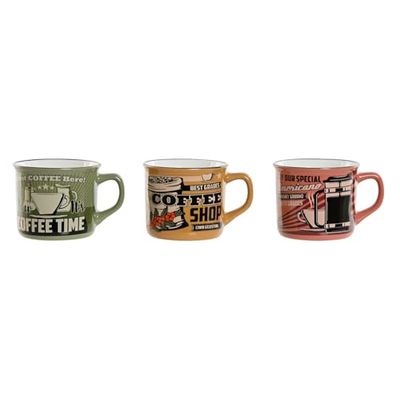 TAZA GRES 10X8,3X7 220ML VINTAGE 3 SURT.