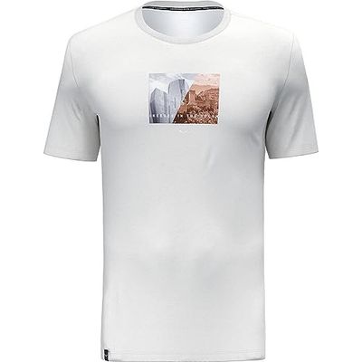 Salewa Pure Design Dry T-shirt herr, vit, M