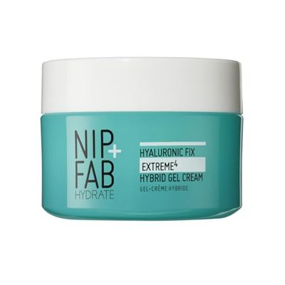 Nip+Fab Hyaluronic Fix Extreme4 2% Hydration Hybrid Gel Cream | 50 ml | Pour Le Visage Anti-Âge Hydratant Pour Les Rides Et Les Ridules