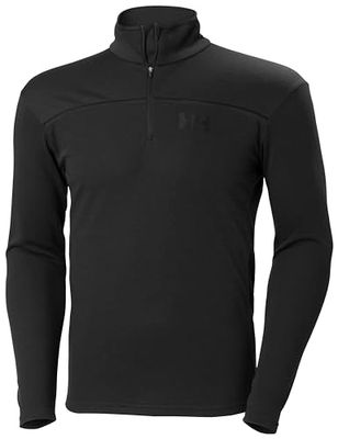 Mens Helly Hansen HP 1/2 Zip Pullover, Ébano, XL