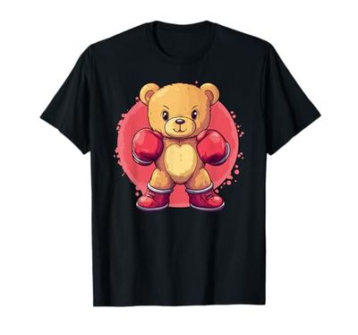 Guantoni da boxe Teddy Bear Heart Strong Maglietta