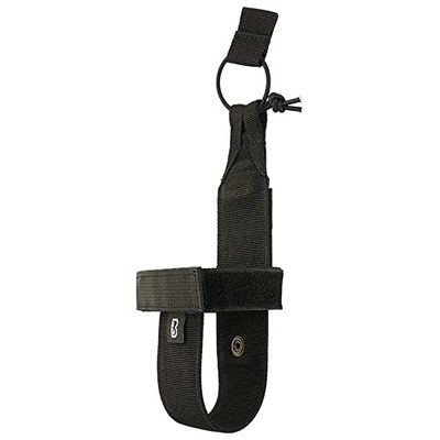 Brandit Uniseks Molle Bottle Holder Flex Medium Tas, zwart, Eén Maat