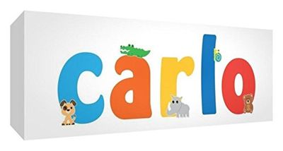Toile pour Nursery Carlo 15 x 42 x 4 cm multicolore