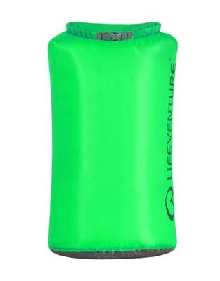 Lifeventure Saco impermeável leve de 55 litros de capacidade, tecido anti-desgaste silicone com costuras totalmente seladas; saco impermeável leve para caiaque, campismo, caminhadas e desportos
