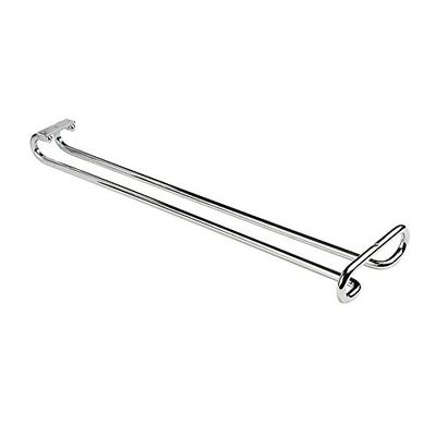 EMUCA - Suporte para copos pendurados, suporte para copos para móveis, bar ou estante de aço cromado, 41 cm
