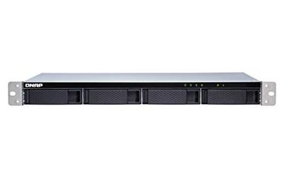QNAP TL-R400S 4 Bay Rackmount JBOD Storage Enclosure - High Performance & Short Depth