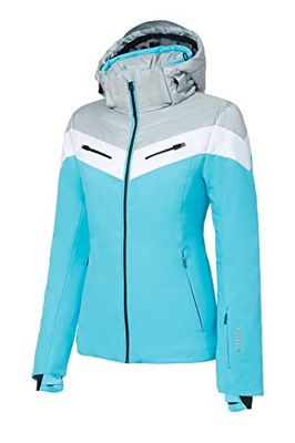 Zero Rh+ Grand Couloir W, Abbigliamento Woman Snow Jacket Donna, Glacier Azure/Silver/White, XL