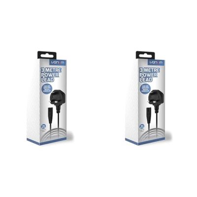Venom 3 Metre Replacement Power Cable (PS5 / PS4) (Pack of 2)
