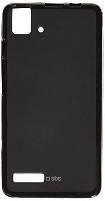 SBS Cover flessibile BQ aqaris E4 NERO + prot. pantall
