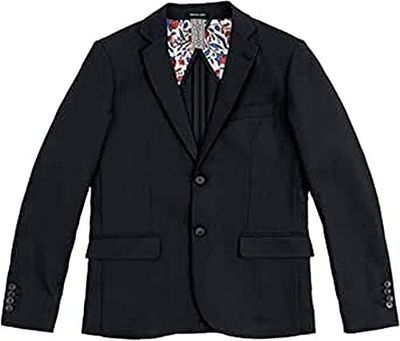 Gianni Lupo GN21592 herenjas, zwart, 46, Zwart, 46-56