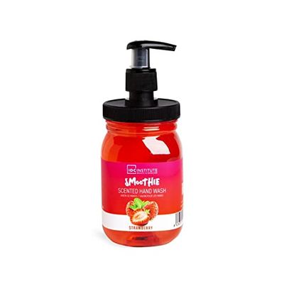 Jabón de Manos con Dosificador IDC Institute Smoothie Fresa (360 ml)