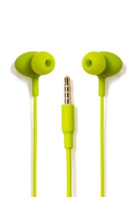TELLUR Gamma Cuffie intrauricolari Wired con microfono (Verde)