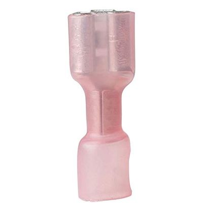 ANCOR HEAT SHRINK FEMALE DISCONNECTS 22|18AWG (0.325-0.823MM²) 0.187 INCH (4.8MM) 100PCS