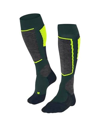 FALKE Calzini da sci da uomo SK2 Intermediate M Kh lana materiale funzionale caldo spessore 1 paio
