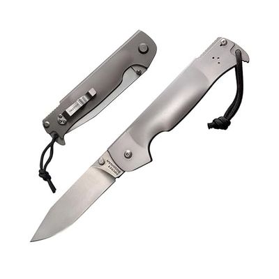 Cold Steel Men's 95FB zakmes, Pocket Bushman, grijs, medium