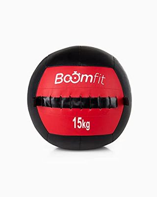 BOOMFIT Unisex vuxen väggboll viktbollar, svart, en storlek