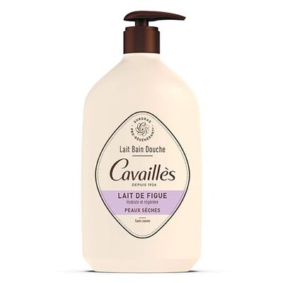 Rogé Cavaillès Bagno Doccia Pelle Secca Latte di Fico 1 L Occhiali, Oro Lucido, Taglia Unica Donna