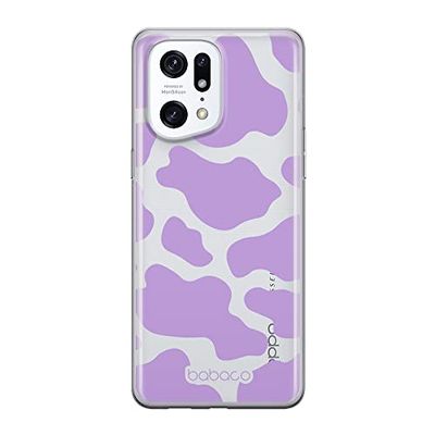 Babaco ERT GROUP mobile phone case for Oppo FIND X5 PRO original and officially Licensed pattern Animals 007 optimally adapted to the shape of the mobile phone, case made of TPU