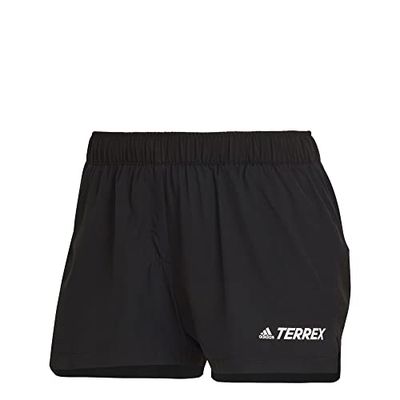 adidas Trail Short W Pantaloncini Corti, Nero, L Donna