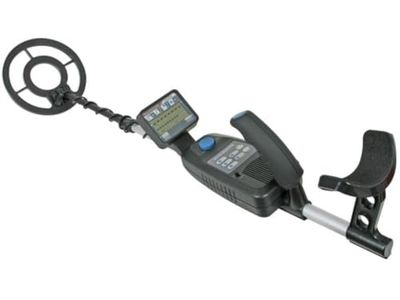 Velleman Detector de Metales, Disco Impermeable de 22 cm, Pantalla LCD, Profundidad de detección de 27 cm