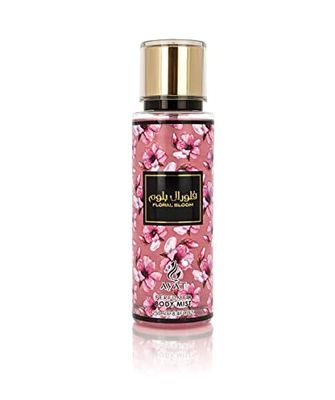 AYAT PERFUMES - Brume Parfumé FLORAL BLOOM 250ml – Mist Pour le Corps de Senteurs Orientales - Arabian Fragrance Pour Homme et Femme - Collection Fabriqué en Dubai (Floral Bloom)
