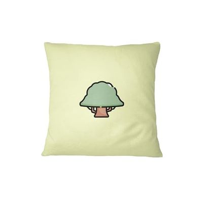 Bona Basics, Taie d'oreiller décorative, Housse de Coussin décorative Décoration de la Maison pour canapé, Cafétéria, Taille: 60 x 60 cm, Couleur: Jaune Clair