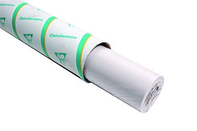 Clairefontaine 93950 C – Papel de calco (50 hojas, 50 x 65 cm, 90/95 g), transparente 90/95 g