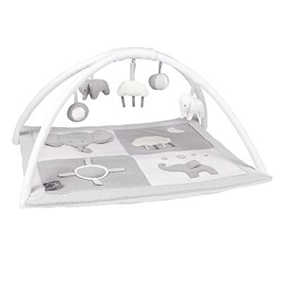 Nattou Speelmat met bogen, Tembo, 74 x 60 x 8 cm, wit/grijs, 929134