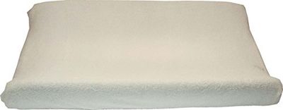 Ti-Tín 52701 Aankleedkussen voor baby's met elastische stof, aanpasbaar, 100% zachte en absorberende microvezel, 80 x 50 cm, wit